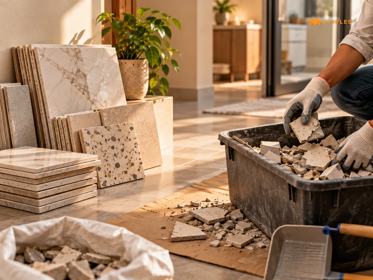What If the Leftover Tiles Cannot Be Reused?